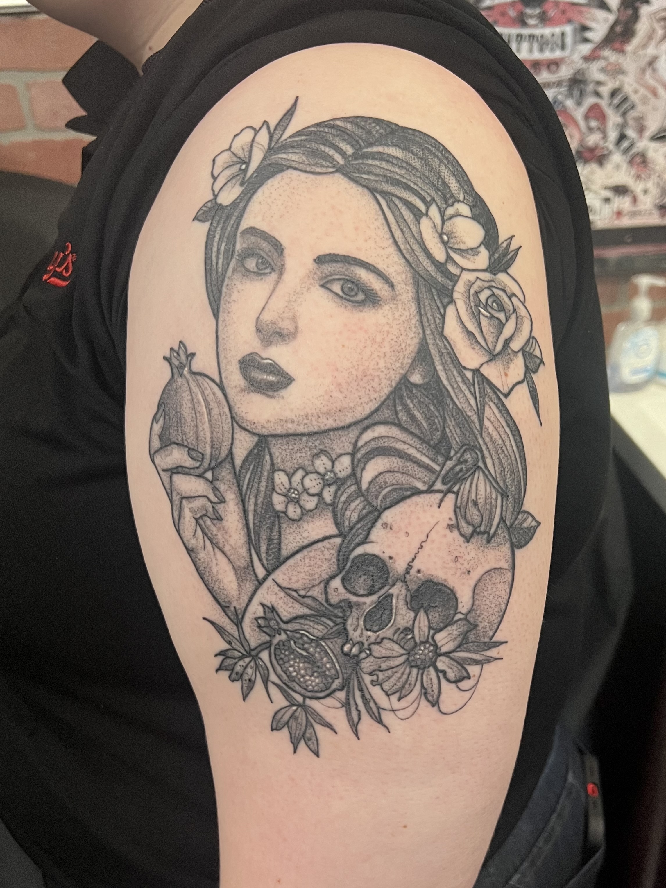 Classic Portrait Tattoo